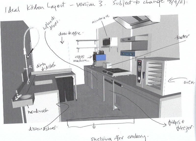 Kitchen:  sept 2021